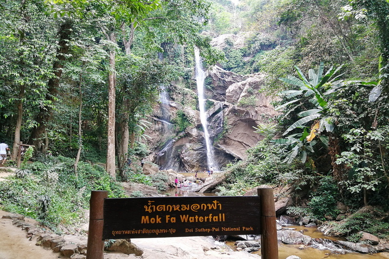 mok fa waterfall, mok fah waterfall, mokfa waterfall, mokfah waterfall
