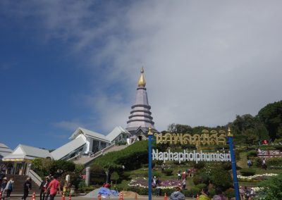 kiag and queen pagoda, doi inthanon national park, inthanon national park, doi Inthanon, inthanon